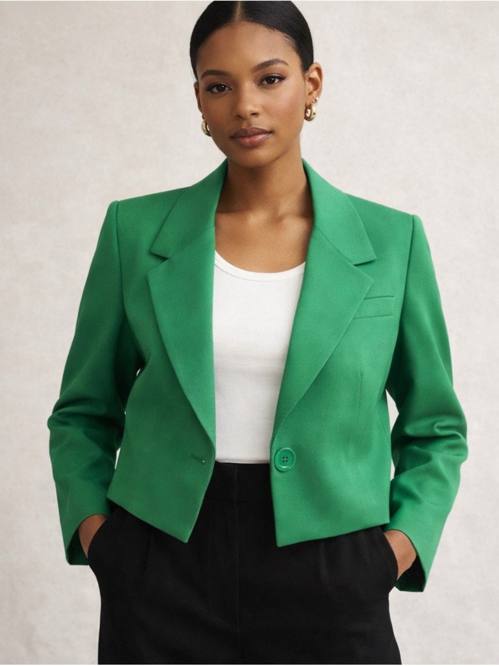 Scotch & Soda Emerald green Blazer jacket - Size S